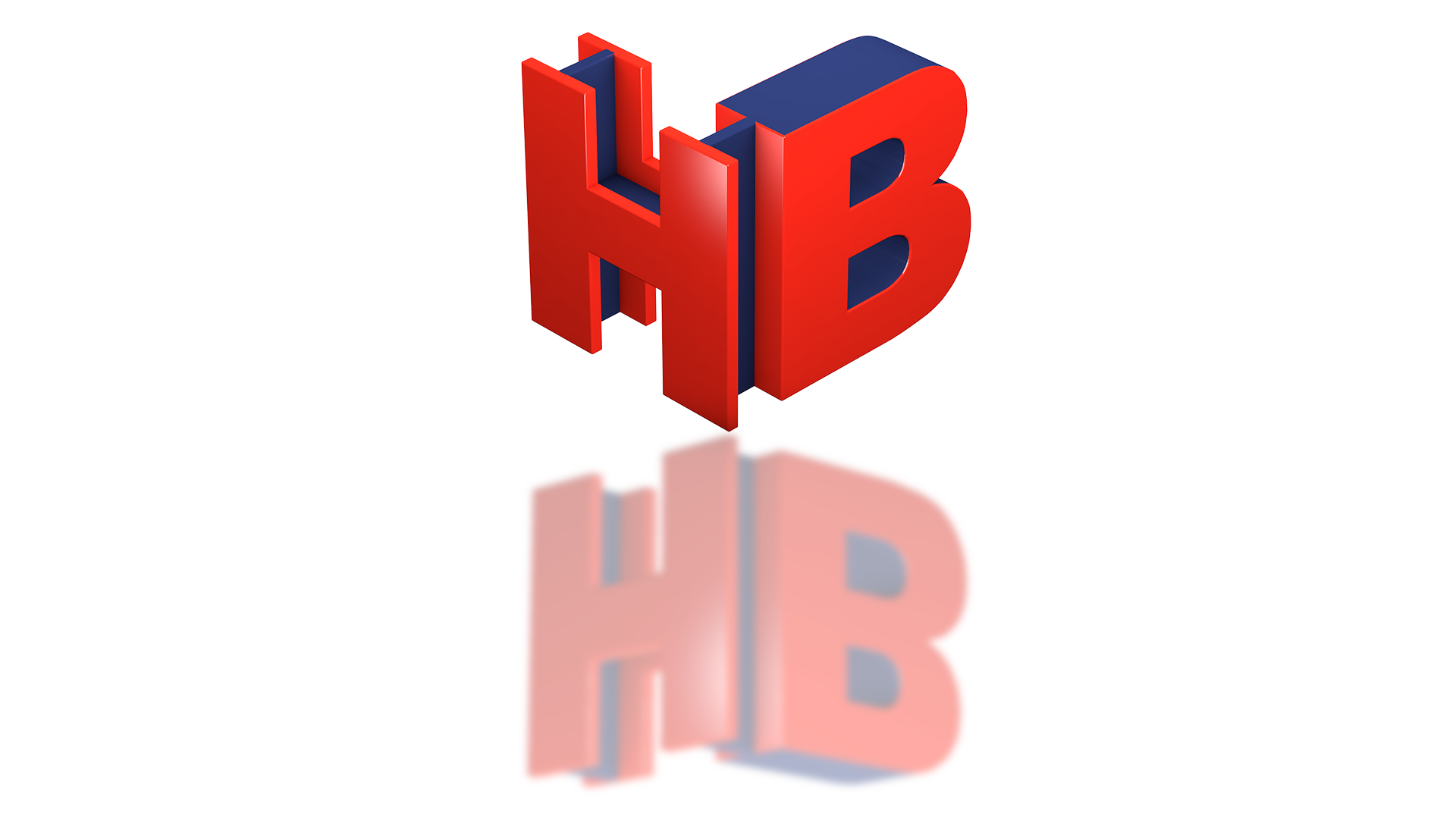 3D HB Logo